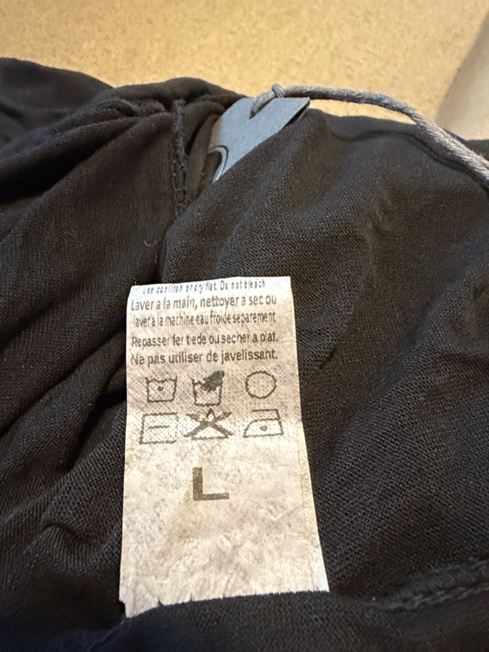 Black (lined) Silk/Viscose  Pants - Picture 6 of 8